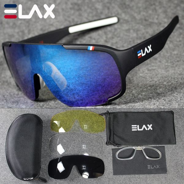 

elax brand 4 lenes 2019 new fashion outdoor cycling glasses mtb sport cycling sunglasses uv400 bike bicycle eyewear