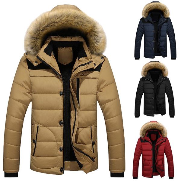 

ski jacket men waterproof fleece snow jacket thermal coat for outdoor mountain skiing snowboard plus size