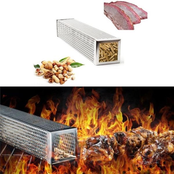 

stainless steel bbq smoke generator tube for grilled food