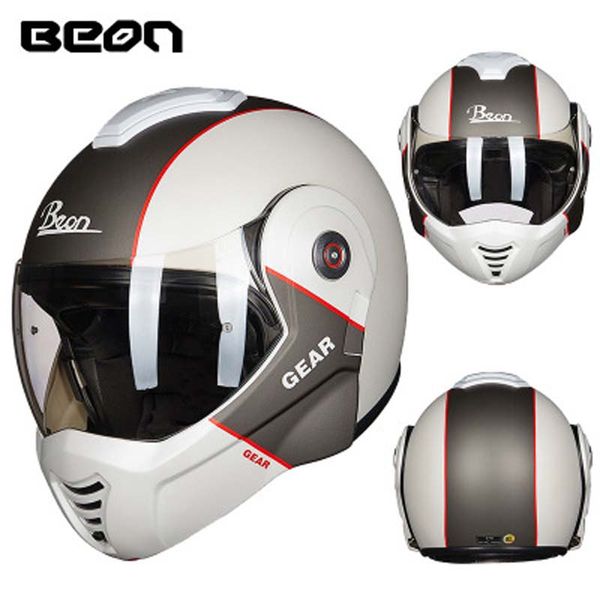 

new beon flip up motorcycle helmet modular full face helmet moto casque casco motocicleta capacete helmets ece