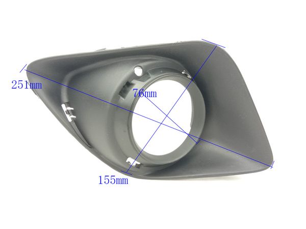 

fog light lamp cover frame for mitsubishi asx 2010-2012 fog lamp frame