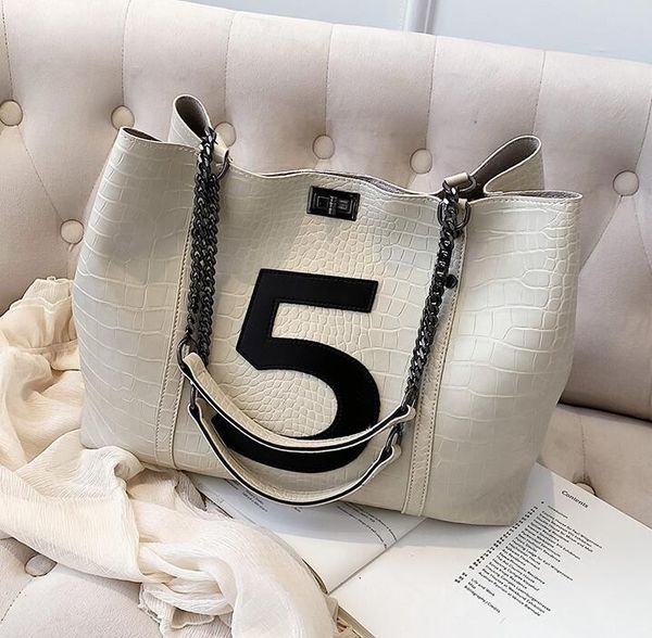 

new alligator pu leather shoulder bags for women luxury handbags messenger bag big tote lady large capacity hand bag/7