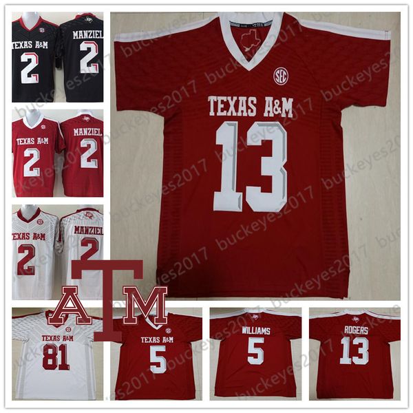 

2019 ncaa texas a&m aggies 1# quartney davis 4 james foster 8 connor blumrick 13 kendrick rogers 17 nick starkel kyler murray jersey