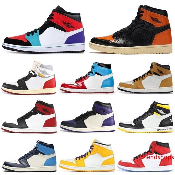 

new 1 high og bred toe chicago banned fearless royal basketball shoes men 1s 3 shattered backboard shadow obsidian sneakers with