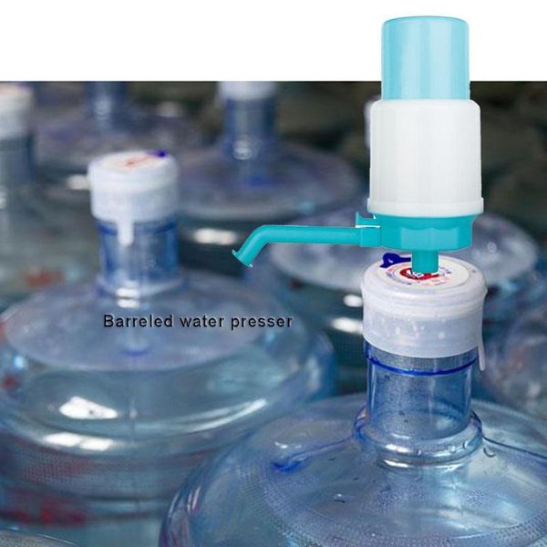 

manual drinking bottle pump hand pressure water dispenser home kitchen tool newst drinking water pump for most standard kettles