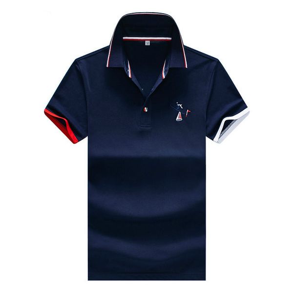 

2020 summer short sleeve solid color shirt men's loose lapel t-shirt lovers men's business leisure r, White;black