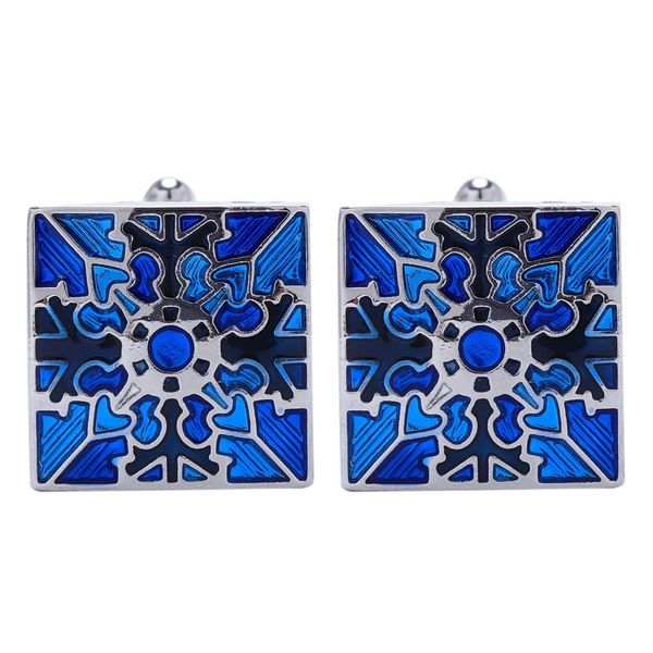 

party meeting retro print paints links cufflinks mens shirt cuff vintage, Silver;golden