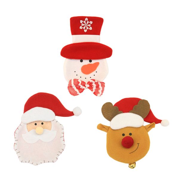 

cutlery bag xmas pocket christmas creative santa claus decor tableware new