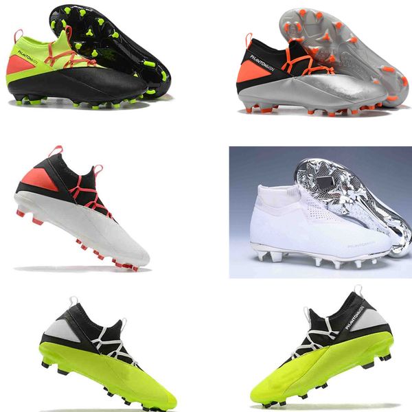 

2019 new arrival mens soccer shoes phantom vsn elite df whitegold anti clog soccer cleats phantom vision football boots
