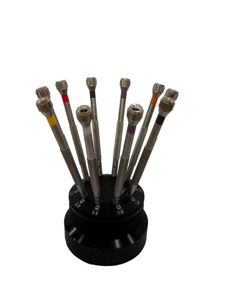 

full metal 10pcs watch screwdriver set for watchmakers and watch repair