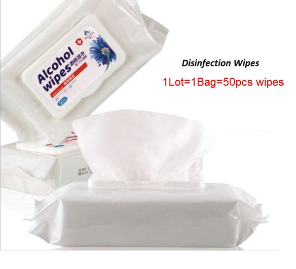 

DHL дезинфицирующие гигиенические салфетки для 50 штук для одной упаковки 75% дезинфекционные салфетки санитарные чистящие средства костюм для портативного наружного использования