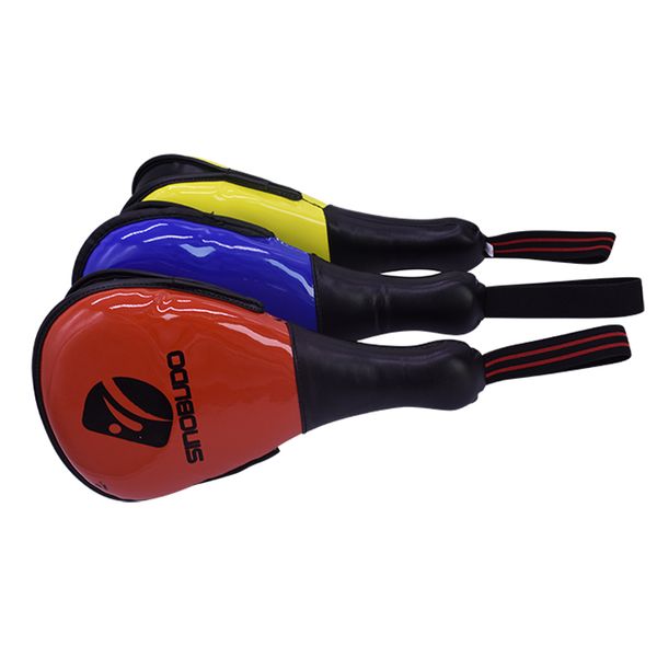 

blue green red bipedal foot target boxing sanda training hand target kicking wear pad taekwondo training sports equipment