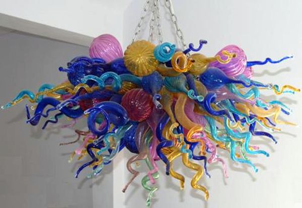

100% mouth blown ce ul borosilicate murano glass dale chihuly art hallway lighting home goods chandeliers