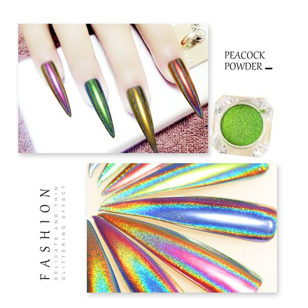 

bgvfiveshinny nail art glitter colorful fireworks starry discoloration manicure tools set, Silver;gold