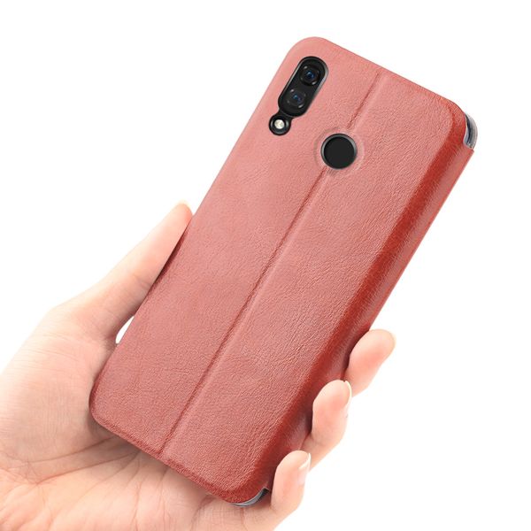 

mofi flip cover for huawei nova 3i case folio stand housing clear tpu capa pu