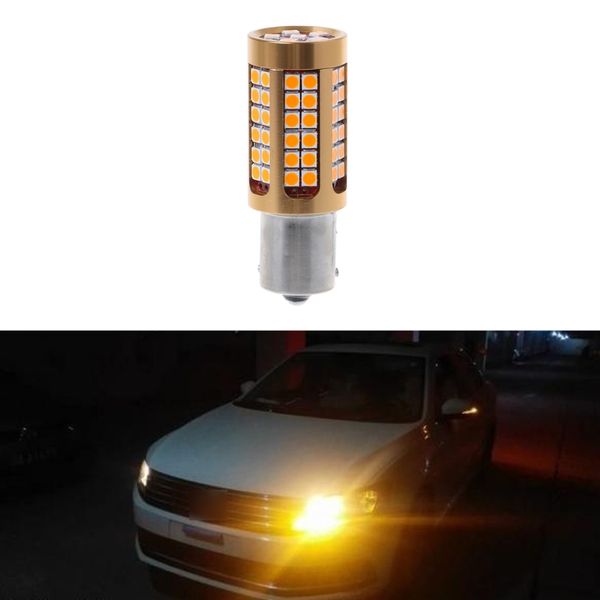 

1pc 1156 ba15s 1156 3030 t20 t25 78smd canbus led car turn signal light bulb amber yellow