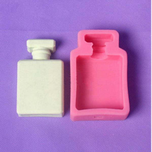 Kosmetik Parfüm Flasche 3D Silikon Form Schokolade Kuchen Fondant Form Kuchen Dekoration Werkzeuge Schnelle Lieferung ZC2815
