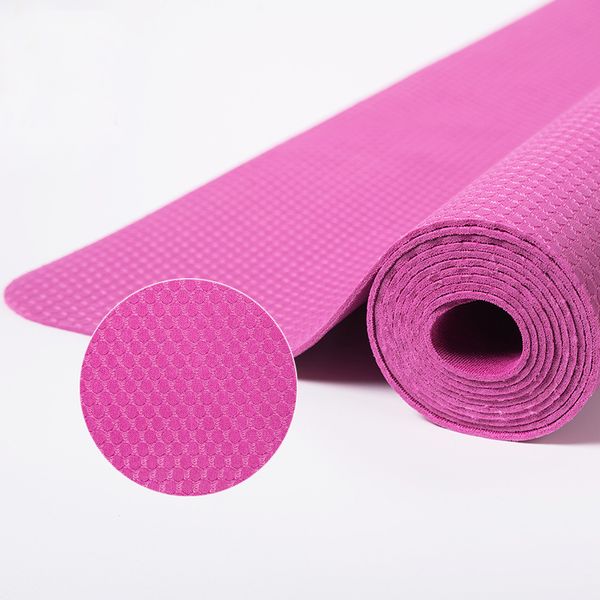 

natural rubber yoga mat three-piece ultra-thin foldable non-slip portable yoga blanket travel pad pilates 183cm * 61cm * 0.15cm