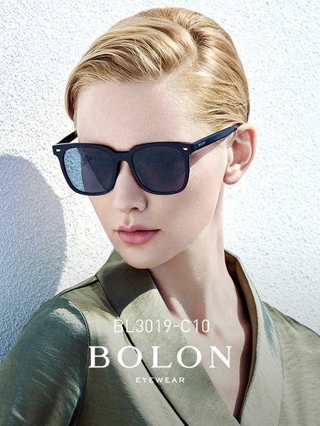 

bolon tyrannosaurus sunglasses king jun kai same paragraph box mens and womens sunglasses driving glasses bl3019 & amp 3029, White;black