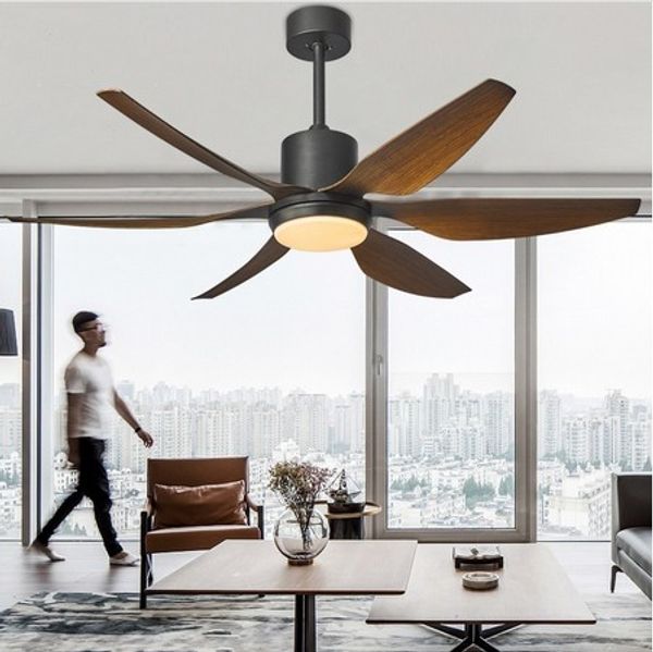 2019 66 Inch Modern Led Brown Ceiling Fans With Lights Large Amount Of Wind Living Room Dc Ceiling Fan Lamp Remote Control Llfa From Nimiled 607 84