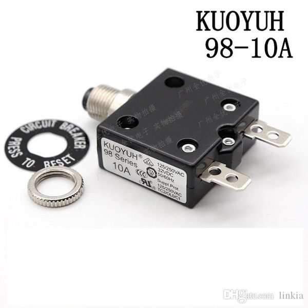 

taiwan kuoyuh 98 series-10a overcurrent protector overload switch