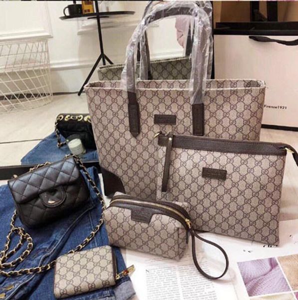 

De igner handbag brand bag pari real leather luxury handbag hopping bag houlder bag fa hion clutch bag wallet pur e 1 piece 3 bag q16