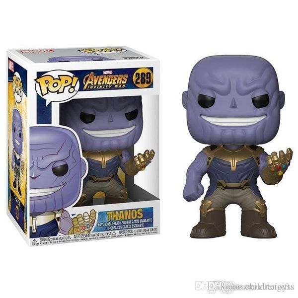 

pretty wholesale funko pop marvel comics avengers 3: infinity war thanos vinyl action figure toy gift