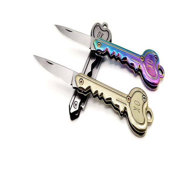 

paper cutter mini key knife hand tool sets keyring blade camp outdoor survive tools fold pocket knife letter box opener