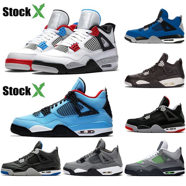 

travis scotts 2020 what the men 4s trainer black cat basketball shoes new bred jumpman raptors designer cool grey sneakers