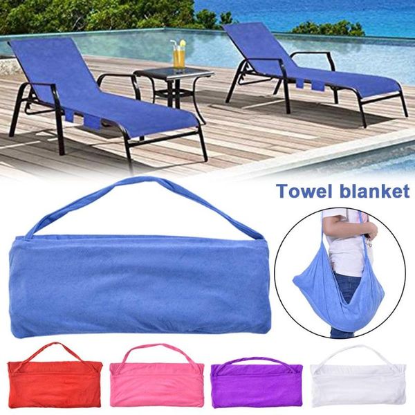 

стул отдыха пляжное полотенце из микрофибры бассейн lounge chair крышки с карманом quick сушка recliner пляжное полотенце