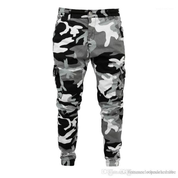 

sports zipper pencil pants fashion mens jeans mens designer jeans camouflage printed autumn casual cool skinny, Blue