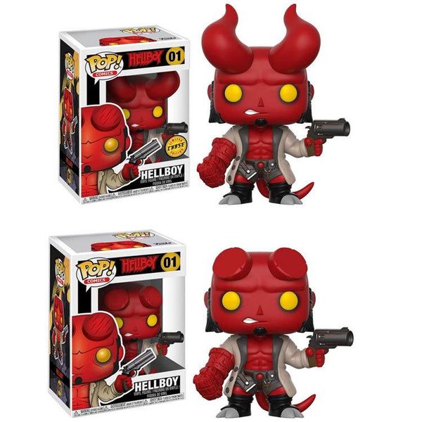 

good funko pop 01# hellboy anime figures action figures xmas gifts toys birthdays gifts doll new arrvial pvc sale