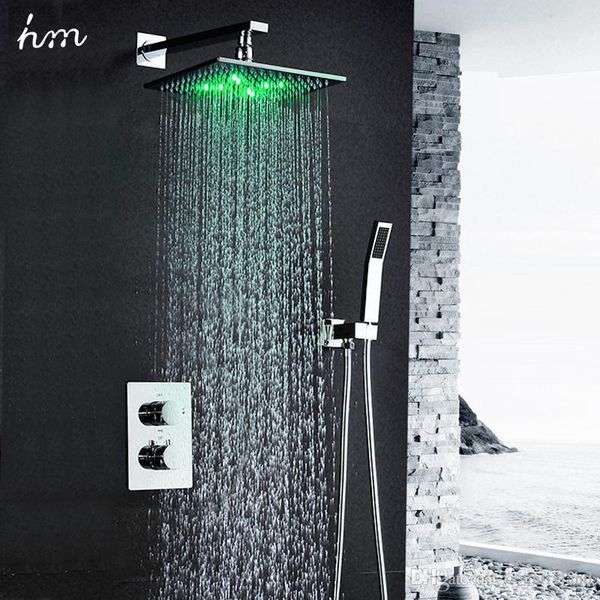 2020 Hm Thermostat Faucet Shower Set Wall Mounted Embedded Box 10