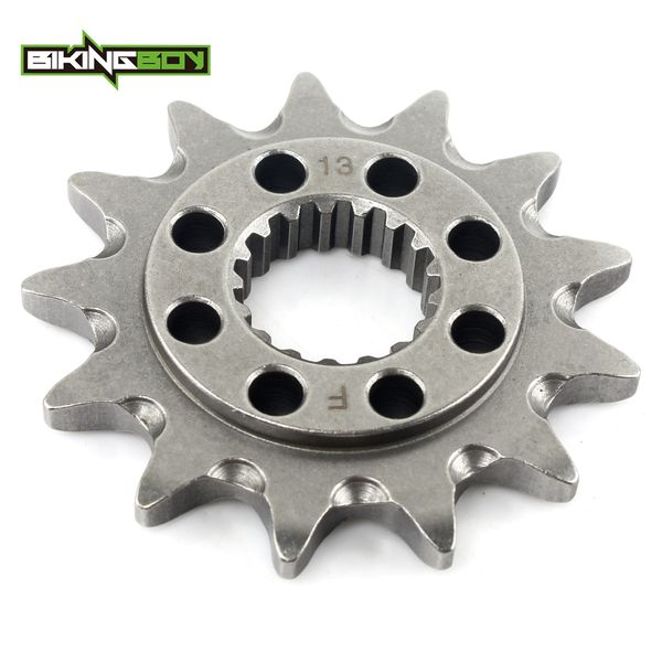 

bikingboy 13 teeth for cr 250 r 1992-2007 crf 450 r 2002-2018 crf 450 x 2005-2018 rx 2017-2018 mx front sprocket