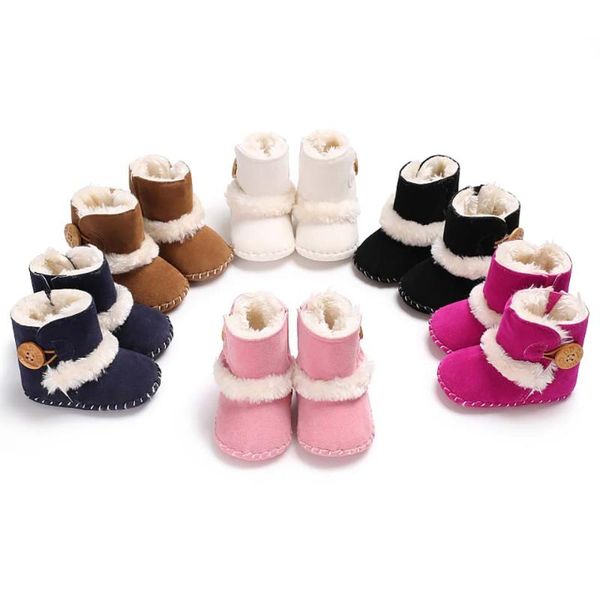 

toddler kids baby boys shoes winter boots soft sole walkers sweet princess newborn baby girls first shoes warm infant footwear