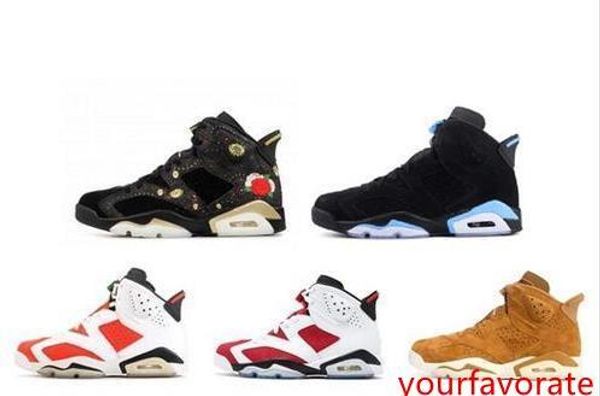 

with box 2020 mens and womens basketball shoes 6s black cat alternate gatorade green university blue carmine for men brand designer sneakers