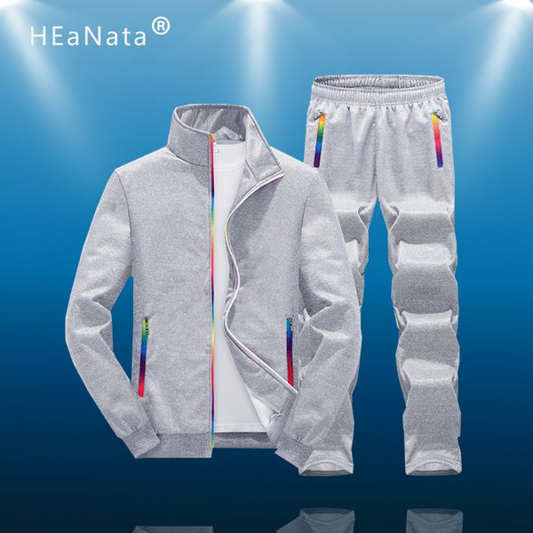 

мода мужские цвет running спорт комплекты sweacoat sweatpants спортивная gym фитнес топы брюки мужской спортивный костюм тренировки спортивн
