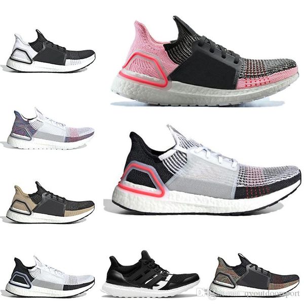 

designers ultra boost 19 undefeated running shoes for men women cloud white black ultraboost mens trainer breathable runner sports sneakers