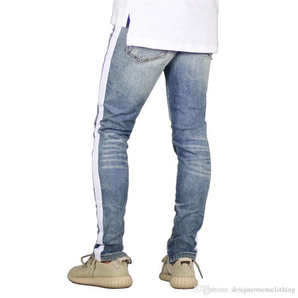 

fashion trousers fashion jeans mens long zipper style clothing hop pencil gd hip new mens pantalones pants jjtfk, Black