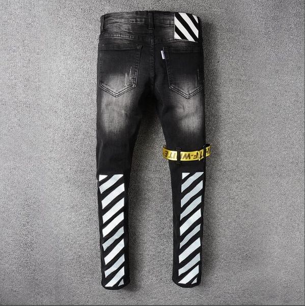 

Men jean de igner jean men denim traight biker kinny jean ca ual trou er cowboy famou brand zipper de igner 7400