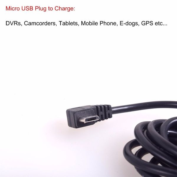 OBDII Charging Cable USB Car Charger Power Adapter OBD2 16pin Port Connector