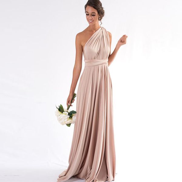 

multiway wrap convertible maxi dress women bandage long dress club party bridesmaids infinity dresses robe longue femme, Black;gray