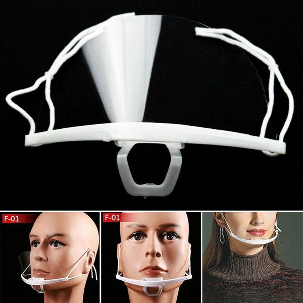 

10/20/50 шт прозрачная санитарная маска для рта для ресторанов food truck официант шеф-повар рот-глушитель бактерии доказательство гриппа ма