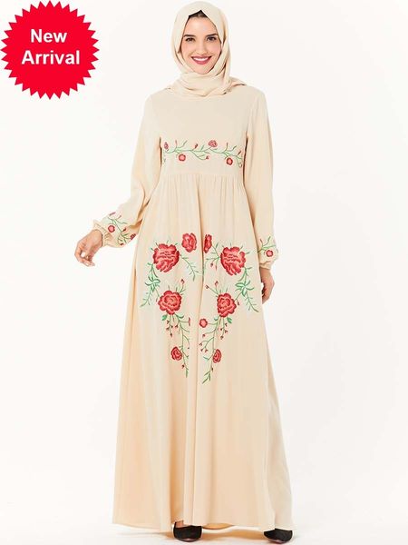 

mc209209 синего 9210 абрикос arabian вышитой long (без платка) муслим абай платье для женщин исламского платья дубая, Red