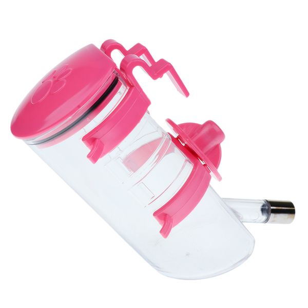 

300мл домашних собак кролик вода пьющий диспенсер cat bird висячие бутылки автоподатчик