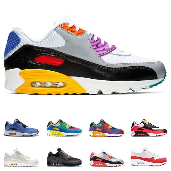 

new 90s running shoes for mens womens laser fuchsia bred viotech be true university red sports sneakers trainers size 36-45