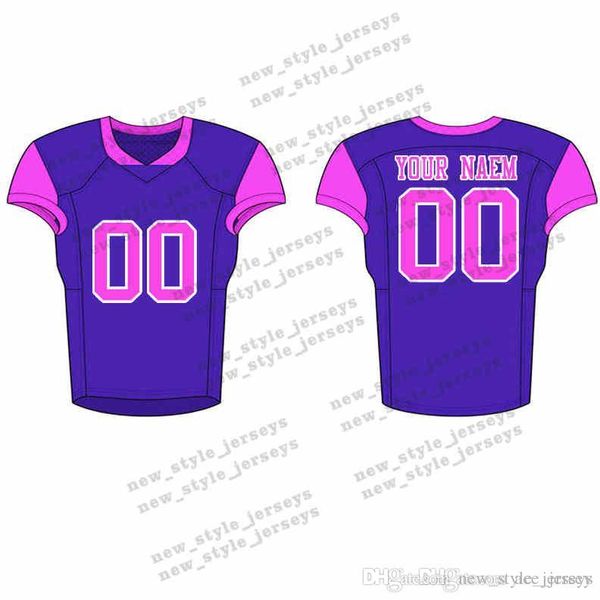 

35Men 2019 Youth Football Jerseys Army Green Wine Red Embroidery Logos Stitched Custom Any name Any number Jerseys