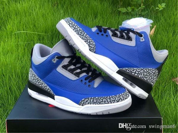 

2020 air authentic 3 varsity royal man basketball shoes blue cement grey ct8532-400 3s men retro sports sneakers with box