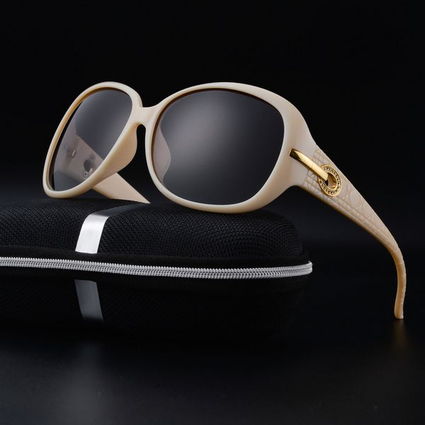 

new luxury uv designer cream diamond sparkling color polarizing ins fashion women proof sunglasses 3d stand, White;black