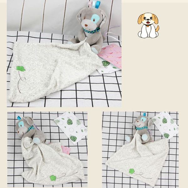 

infants appease towel comforter blanket child appease sleep soothe plush dolls h55b